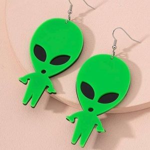 Alien Earrings